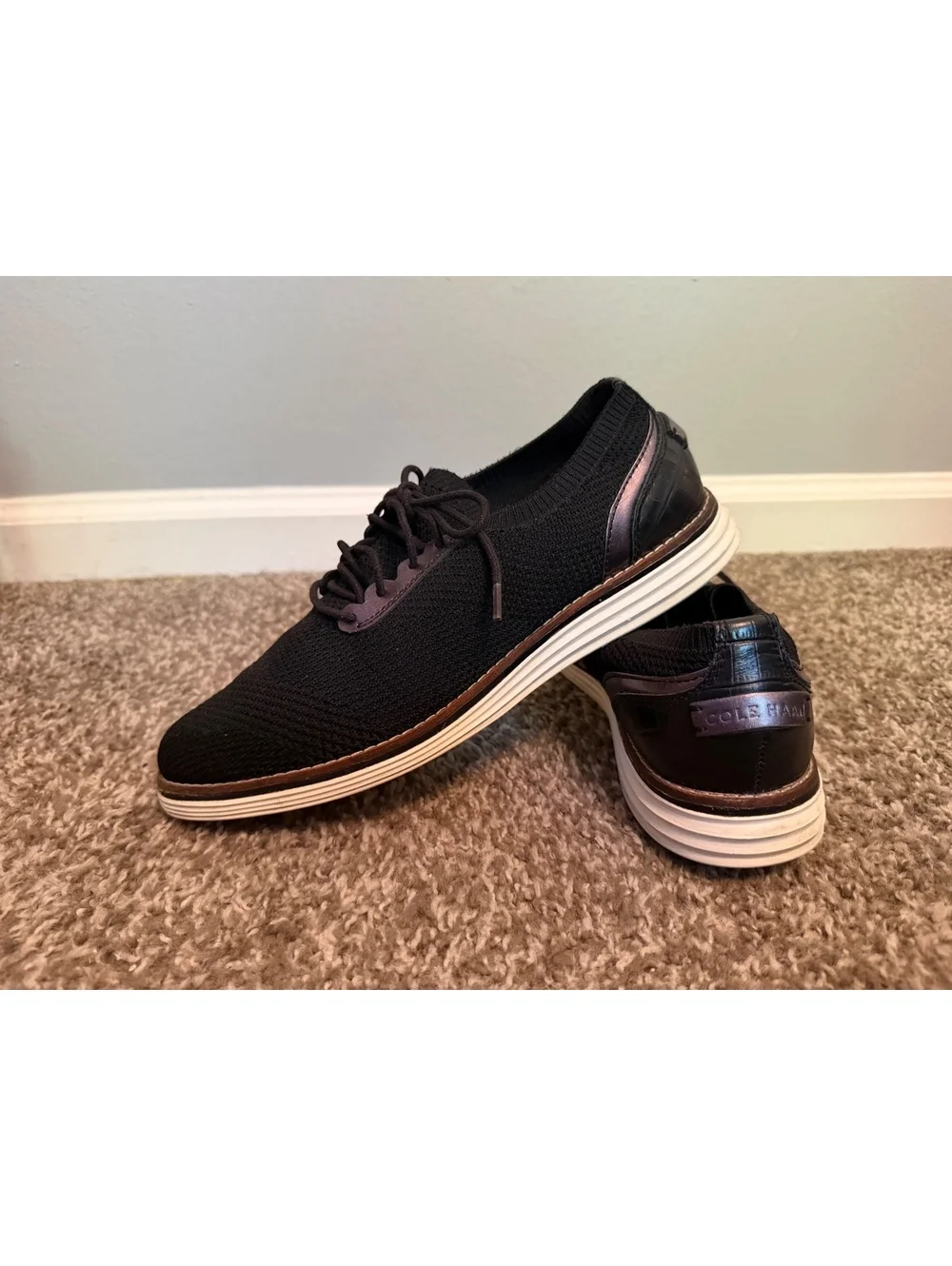 Cole Haan Stitchlite Knit Oxford Sneakers Women’s 9